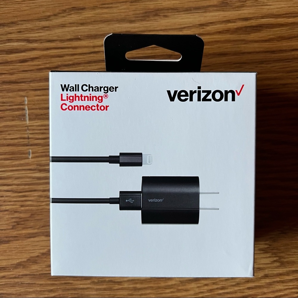Verizon Wireless wall charger lightning connector